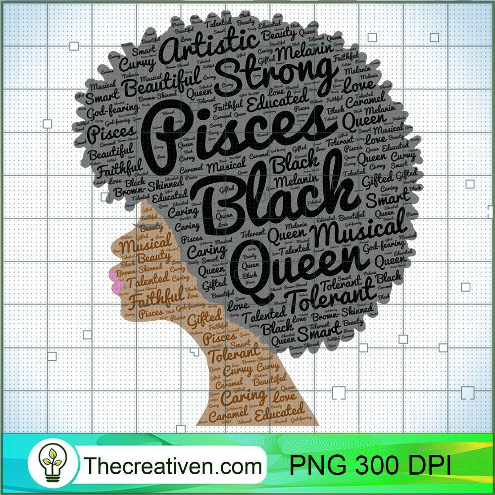 Pisces Black Queen Natural Hai PNG Clipart Download 1 Pisces Black Queen Natural Hai PNG Clipart Download