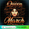 Pisces Girls Black Queen Best PNG Clipart Download 3 Pisces Girls Black Queen Best February March Birthday T Shirt copy