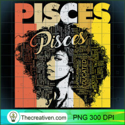 Pisces Pride - Black Women Nat PNG Clipart Download