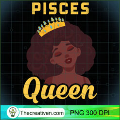 Pisces Queen Black Girl PNG Clipart – Transparent Download