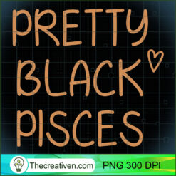 Pretty Black Pisces Birthday A PNG Clipart Download