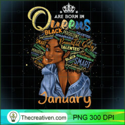 Queens Are Born In January Bla PNG Clipart Download