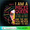 Womens Birthday Gifts for Pisces Zodiac Women Black Girl Magic Afro T Shirt copy