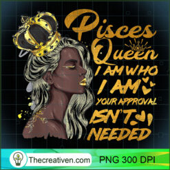 Womens Pisces Queen Birthday Z PNG Clipart Download Design 30944