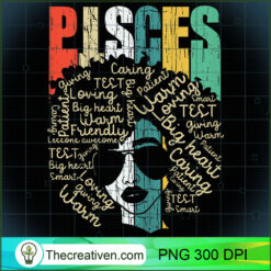 Womens Retro Vintage Pisces Bi PNG Clipart Download