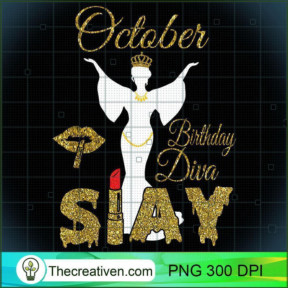 October Diva Slay Queen Libra PNG Clipart Download 1 October Diva Slay Queen Libra PNG Clipart Download