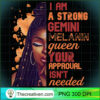 Womens I Am Strong Gemini Mela PNG Clipart Download 3 Womens I Am Strong Gemini Melanin Queen Cute Birthday Womens Premium T Shirt copy