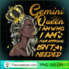 Womens Gemini Queen Zodiac Bla PNG Clipart Download 2 Womens Gemini Queen Birthday Zodiac Gift Black Women Gift Gi T Shirt copy