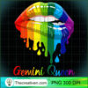 Womens Gemini Queen Lipsticks PNG Clipart Download 3 Womens Gemini Queen Birthday Lipsticks Rainbow Costume Girl T Shirt copy