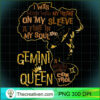 Womens Gemini Queen Zodiac Cos PNG Clipart Download 2 Womens Gemini Queen Birthday Zodiac Costume Black Women Gift Girl T Shirt copy