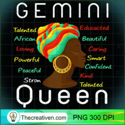 Womens Gemini Queen Afro Horos PNG Clipart Download