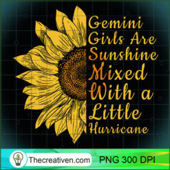 Sunflower Gemini Woman May and PNG Clipart Download