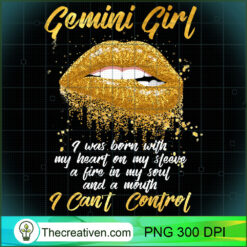 Im a Gemini Girl Funny Women PNG Clipart – Transparent Design 30695