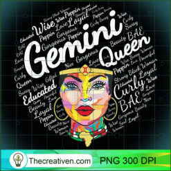 Gemini Queen For Black Women B PNG Clipart Download