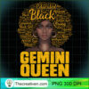 Gemini Queen Black Woman Afro  PNG Clipart Download