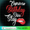 Womens Capricorn Queen January PNG Clipart Download 2 Womens Capricorn Queen January December Girl Birthday Diva Slay T Shirt copy