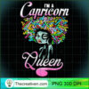 Womens Capricorn Queen Birthda PNG Clipart Download Design 30565 3 Womens Capricorn Queen Birthday Born in December 22 to January 19 T Shirt copy