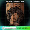 Queen Capricorn Afro Curly Wom PNG Clipart Download 2 Queen Capricorn Afro Curly Women December January Women Gift T Shirt copy