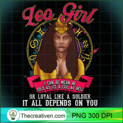 Womens Leo Zodiac Black Queen Mean PNG Clipart – Transparent Download