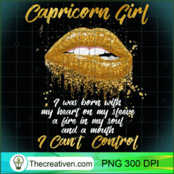 Im A Capricorn Girl Funny PNG Clipart – Transparent Download