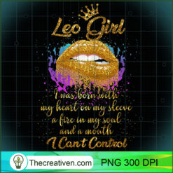 Womens Im A Leo Girl Funny For PNG Clipart Download