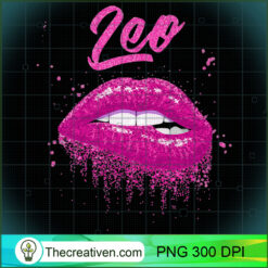 Leo Zodiac Pink Lips Black Women PNG Clipart – Transparent Download