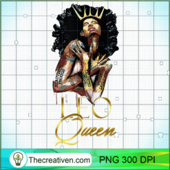 Leo Queen Zodiac Tee PNG Clipart – Transparent Download