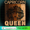 Capricorn Queen Afro Birthday Melanin Black African American T Shirt copy
