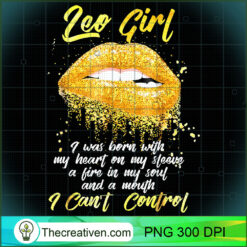 Im a Leo Girl Funny for Women PNG Clipart – Transparent Download