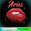 Aries Zodiac Red Lips Black Women PNG Clipart – Transparent Download 2 Aries Zodiac Birthday Red Lips T Shirt for Black Women copy