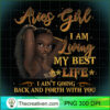 Aries Girl I m Living My Best Life Birthday Gift Woman Premium T Shirt copy