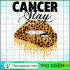 Womens Cancer Slay Leopard Lip PNG Clipart Download