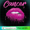 Cancer Zodiac Pink Lips Black Women PNG Clipart – Transparent Download 2 Cancer Zodiac Birthday Pink Lips T Shirt for Black Women copy