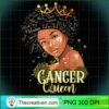 Cancer Queen Strong Smart Afro PNG Clipart Download