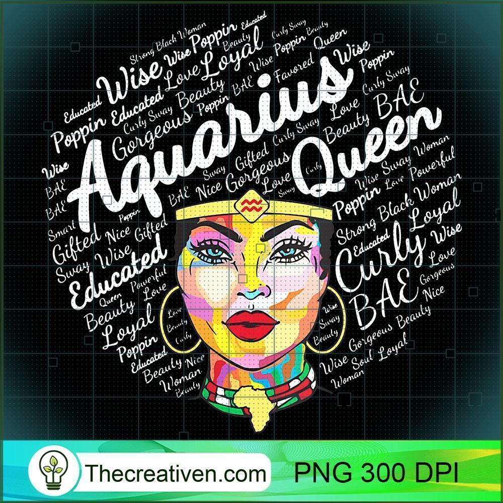 Womens Aquarius Queen Gift Bla PNG Clipart Download 1 Womens Aquarius Queen Gift Bla PNG Clipart Download