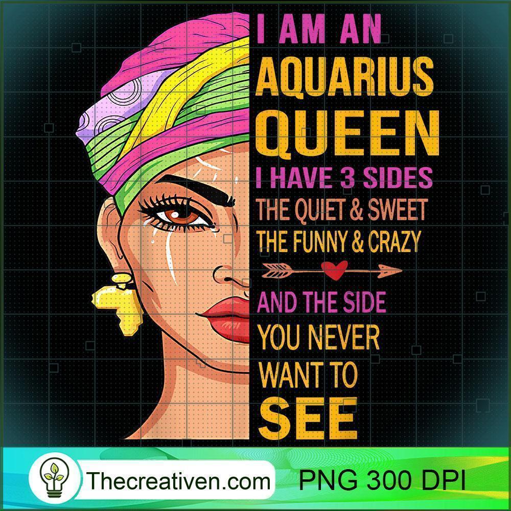 Aquarius Queen I Have 3 Sides PNG Clipart Download 1 Aquarius Queen I Have 3 Sides PNG Clipart Download
