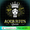 AQUARIUS Queen Black Women February Birthday T Shirt copy