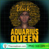 Aquarius Queen Black Woman Nat PNG Clipart Download 3 Aquarius Queen Black Woman Natural Hair African American T Shirt copy