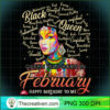 Aquarius African Pride Queen Was Born In February Birthday T Shirt copy