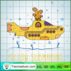 Yellow Submarine The Beatles SVG Cut File for Cricut & Silhouette