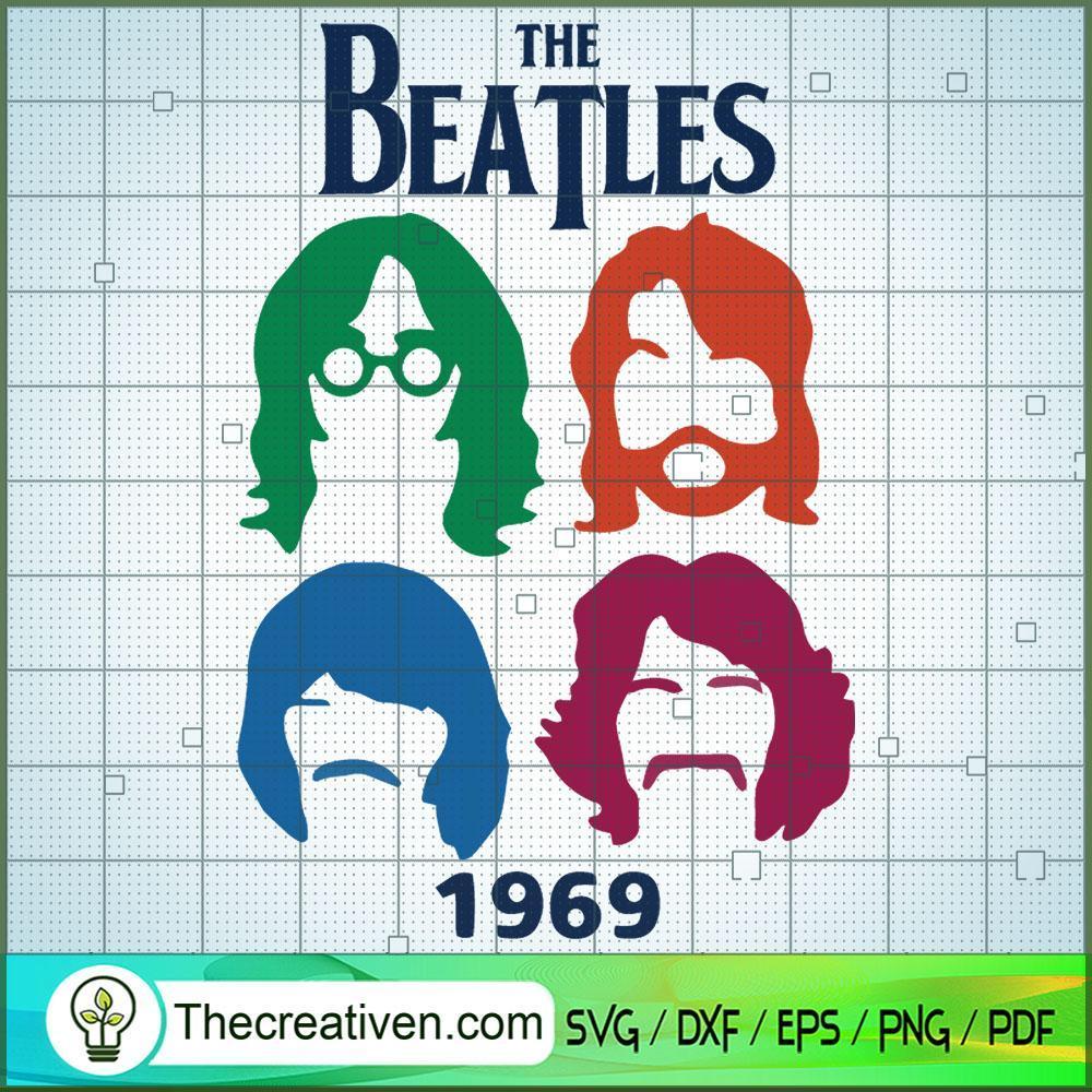 The Beatles 1969 SVG, Rock Band SVG, The Beatles SVG, The Beatles The Legend Of Rock SVG 1 30 copy 6