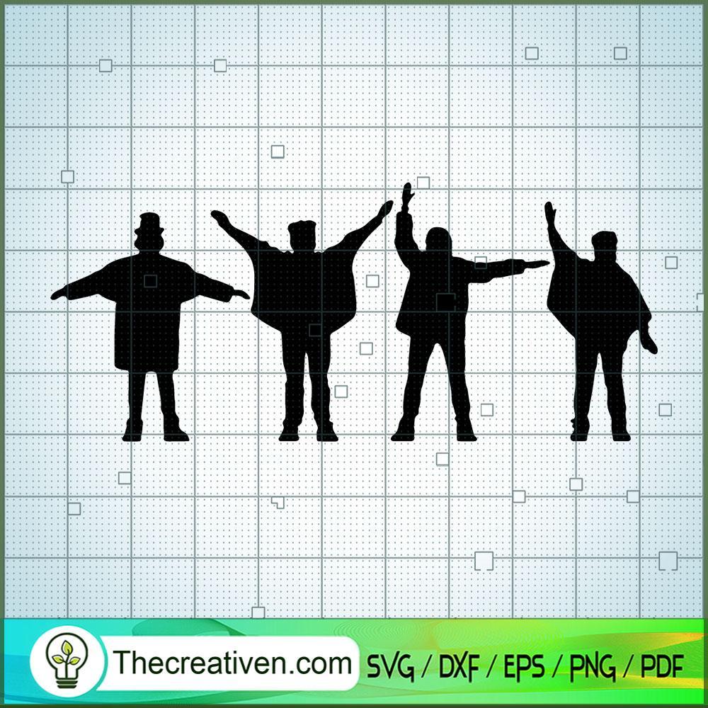Shadow Member of The Beatles SVG Cut File for Cricut & Silhouette 1 Shadow Member of The Beatles SVG Cut File for Cricut & Silhouette