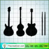 The Beatles's Guitar SVG Cut File for Cricut & Silhouette 2 27 copy 6