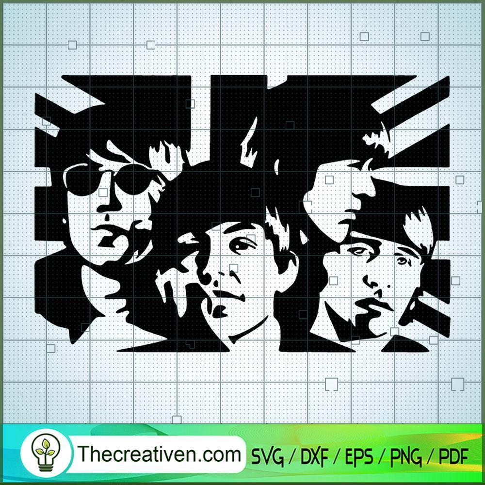The Beatles Flag SVG Cut File for Cricut & Silhouette 1 The Beatles Flag SVG Cut File for Cricut & Silhouette