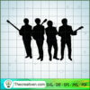 Member of The Beatles Play Guitar SVG Cut File for Cricut & Silhouette 3 19 copy 8