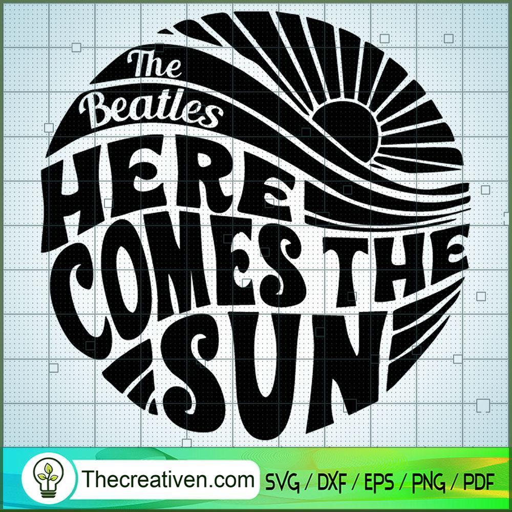 The Beatles Here Comes The Sun SVG, Rock Band SVG, The Beatles SVG, The Beatles The Legend Of Rock SVG 1 14 copy 9