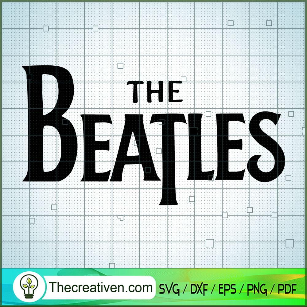 The Beatles Logo Silhouette SVG, Rock Band SVG, The Beatles SVG, The Beatles The Legend Of Rock SVG 1 9 copy 7
