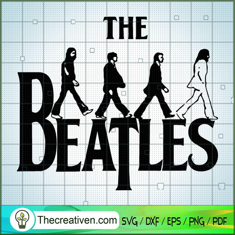 The Beatles Logo SVG Cut File for Cricut & Silhouette 1 The Beatles Logo SVG Cut File for Cricut & Silhouette