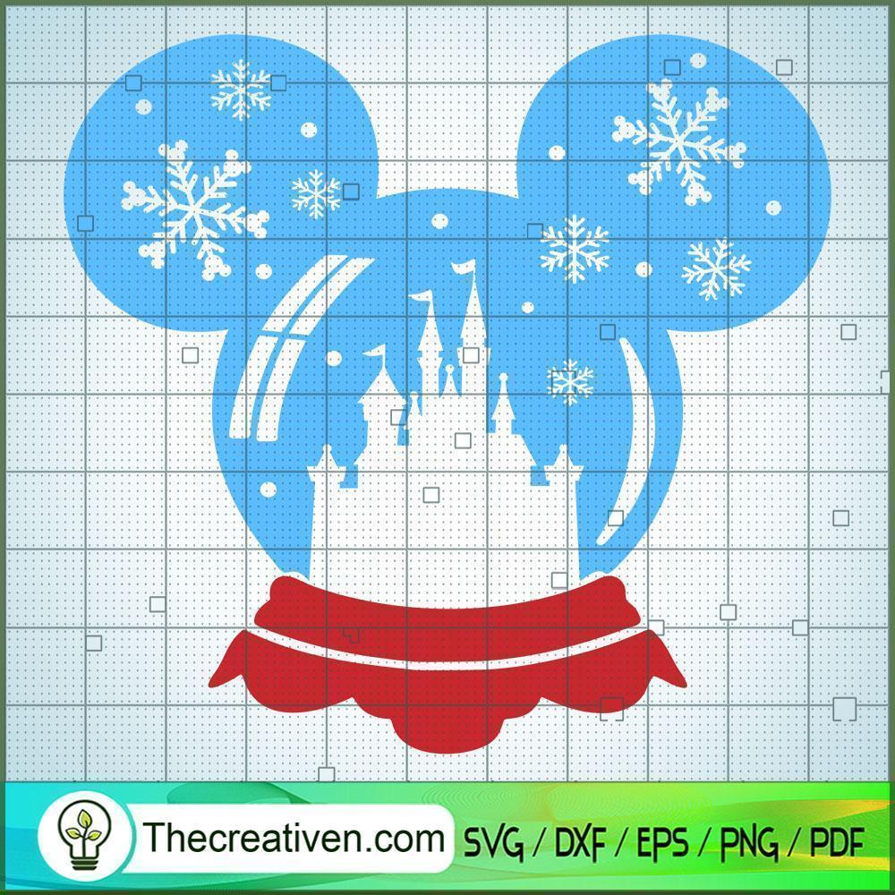 Mickey Blue Head Castle SVG Cut File for Cricut & Silhouette 1 Mickey Blue Head Castle SVG Cut File for Cricut & Silhouette