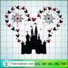 Castle Mickey Head New Year SVG Cut File for Cricut & Silhouette